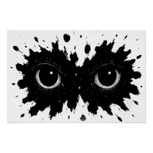 Wächter in der Tinte: Augenfleck-Sigil Poster