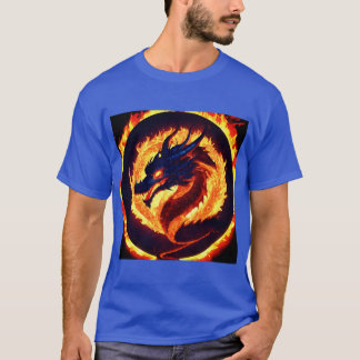 Wächter: Majestic Dragon Tattoo Design T - Shirt