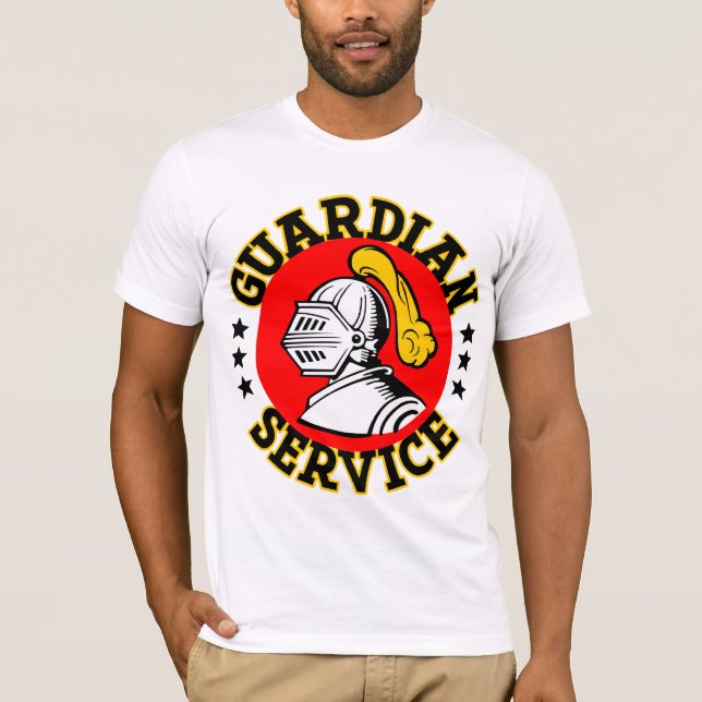Wächter-Service-Ware-T-Shirt T-Shirt (Vorderseite)