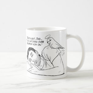 Wächterengel für Vater Kaffeetasse