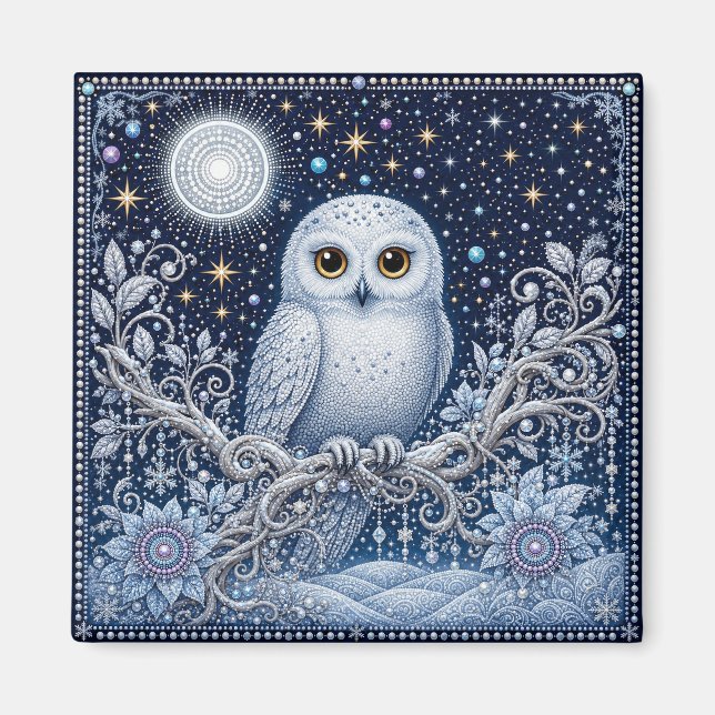 Wächterin der Winternacht Magnet (Vorne)