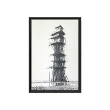 Wachturm. Schutzhütte für den Frieden des Geistes