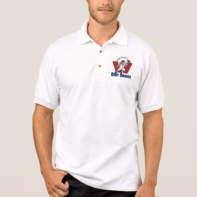 Wachusett Schmutz Dawgs Collegebaseballteams-Logo Polo Shirt