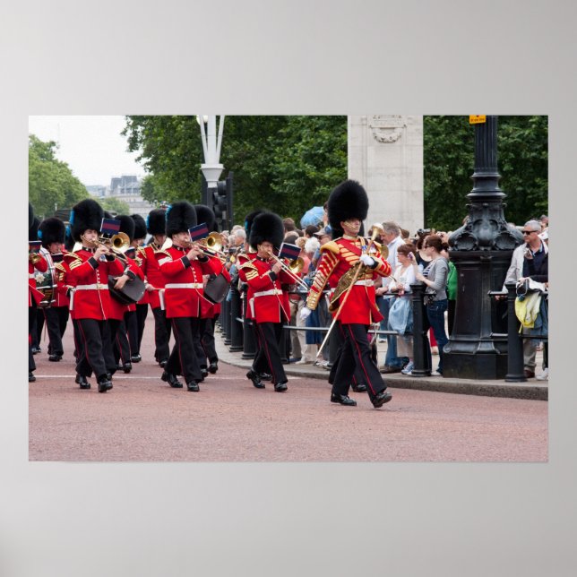 Wachwechsel im Buckingham Palace Poster (Vorne)