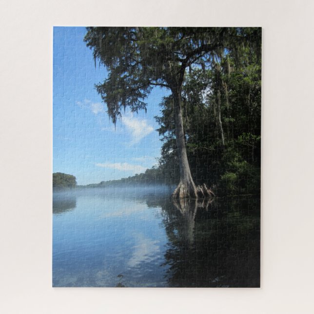 Wacissa River Cypress Florida Puzzle (Vertikal)