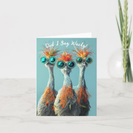 Wackadoodle Funny Friends Feiertagskarte