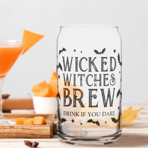 Wackelhexen Brew Halloween Cocktail Party Dosenglas