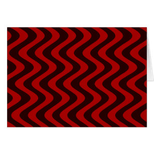 Wackelige Wellen (Schwarzes/Rot)
