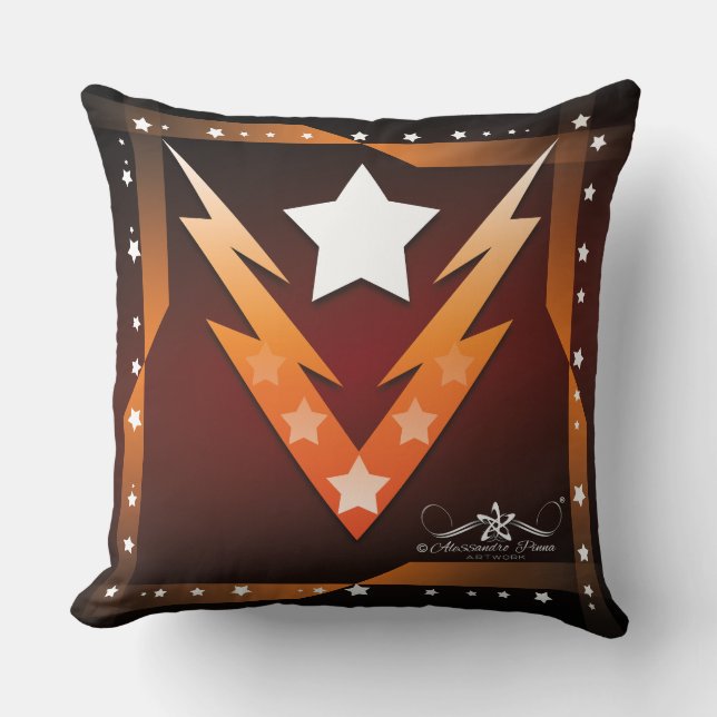 Wackelstars Kissen (Vorderseite)