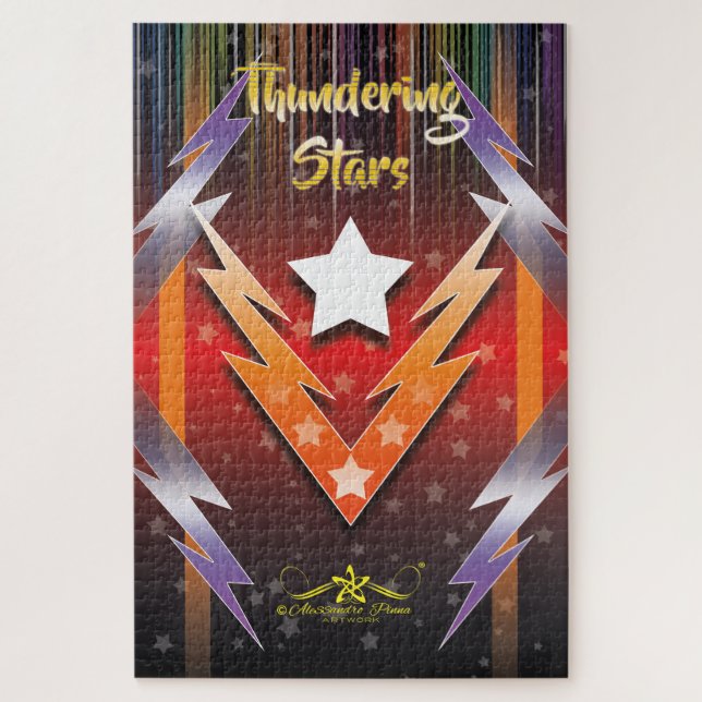 Wackelstars Puzzle (Vertikal)