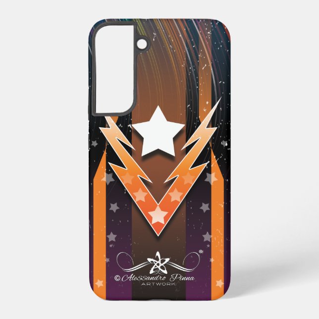 Wackelstars Samsung Galaxy Hülle (Rückseite)
