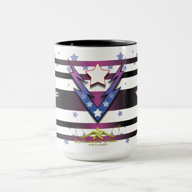 Wackelstars Tasse (Zentrum)