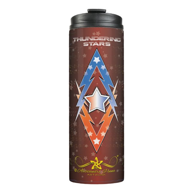 Wackelstars Thermosbecher (Vorderseite)