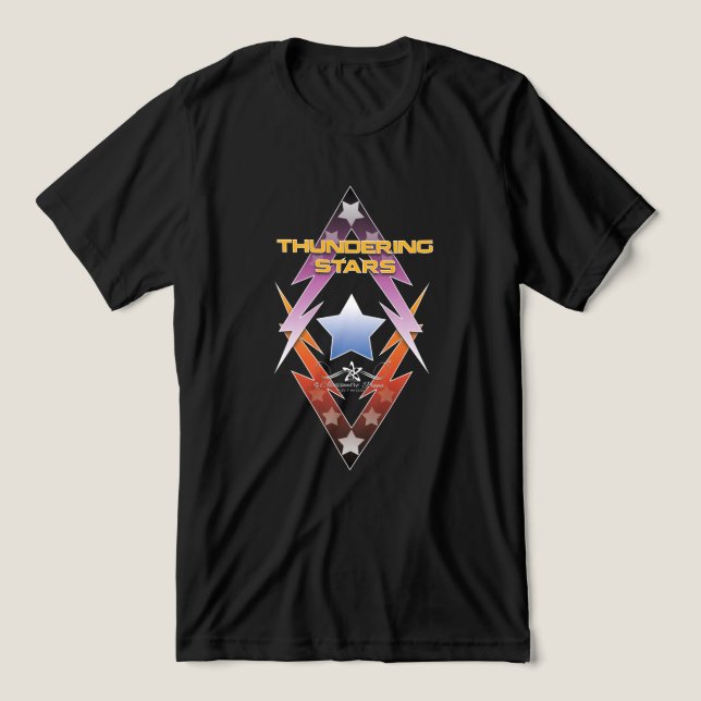 Wackelstars Tri-Blend Shirt (Design Vorderseite)