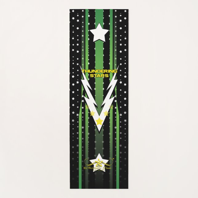 Wackelstars Yogamatte (Vorderseite)