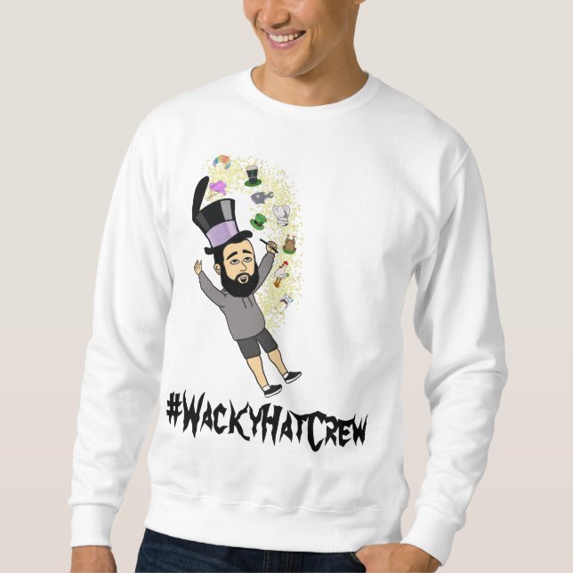Wacky Hat Crew Sweatshirt (Vorderseite)