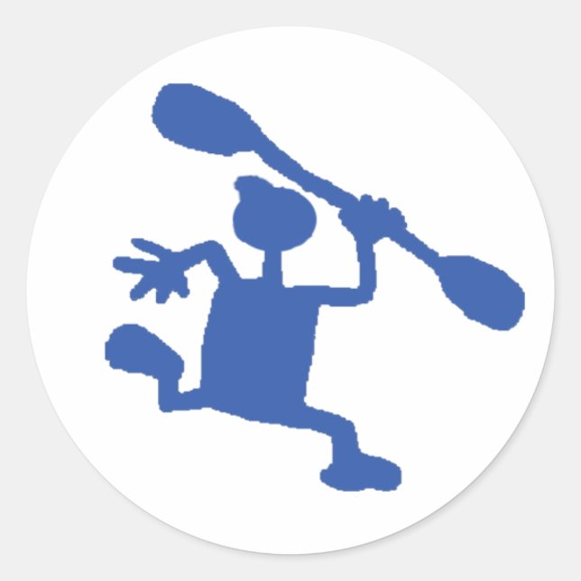 Wacky Kayaker Stickers (Vorderseite)