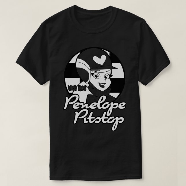 Wacky Races Penelope Pitstop  T-Shirt (Design vorne)