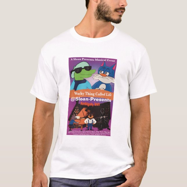 Wacky Thing Called Life - Herren T-Shirt (Vorderseite)