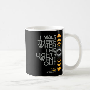 Waco 2024 Totalität des solaren Eclipse Kaffeetasse