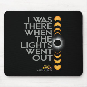 Waco 2024 Totalität des solaren Eclipse Mousepad