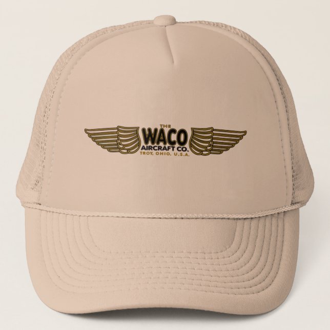 Waco Aircraft Company Truckerkappe (Vorderseite)