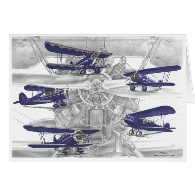 Waco Biplane (Vorderseite (Horizontal))