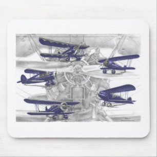Waco Biplane Mousepad