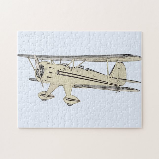 Waco Biplane Puzzle (Horizontal)