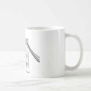 Waco-Suspendierungs-Brücken-Tasse Kaffeetasse