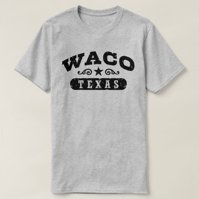 Waco Texas T-Shirt (Design vorne)