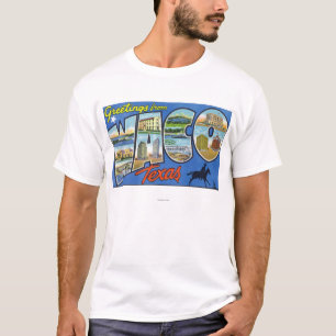 Waco, TexasLarge Buchstabe ScenesWaco, TX T-Shirt