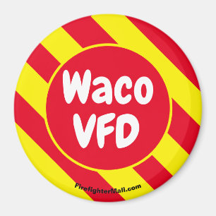 Waco VFD Roter/Gelber Magnet