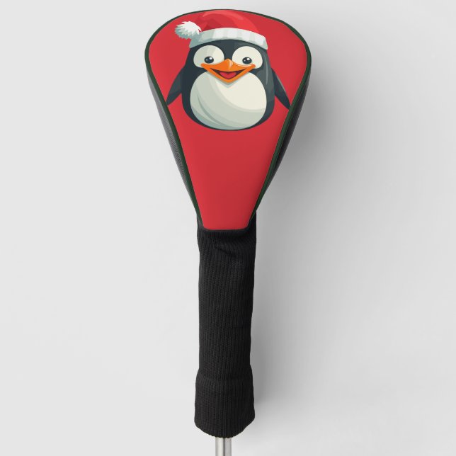 Waddle Claus Golf Headcover (Vorderseite)
