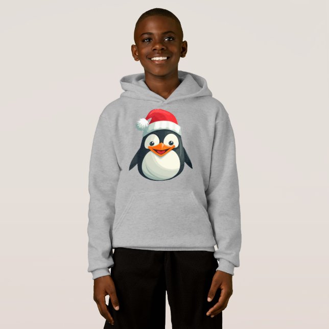 Waddle Claus Hoodie (Vorne ganz)