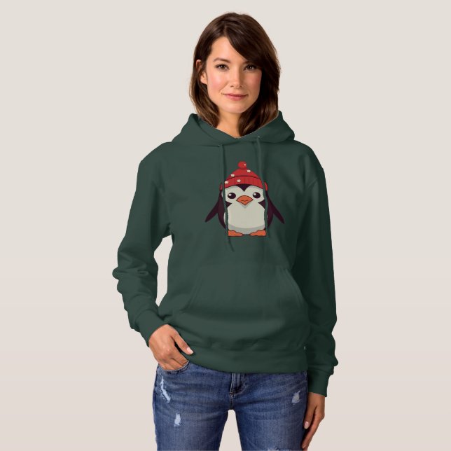 Waddle Claus Hoodie (Vorne ganz)