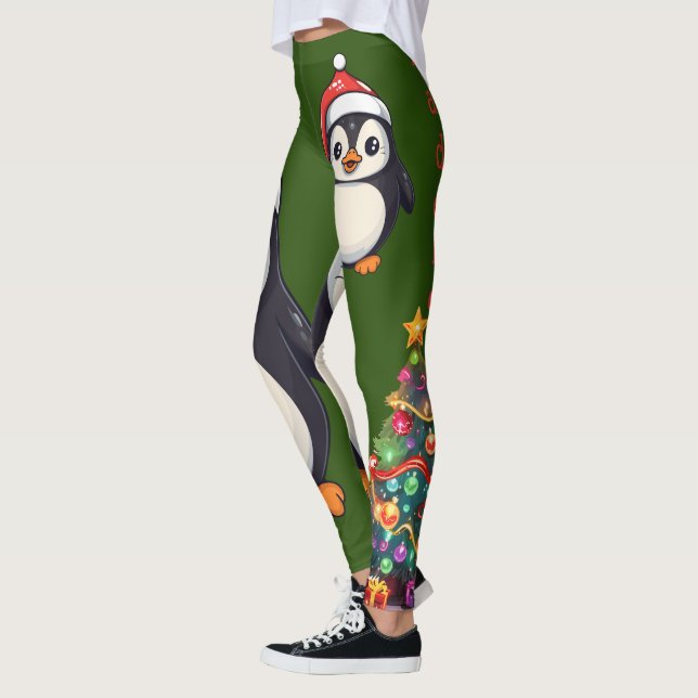 Waddle Claus Leggings (Links)