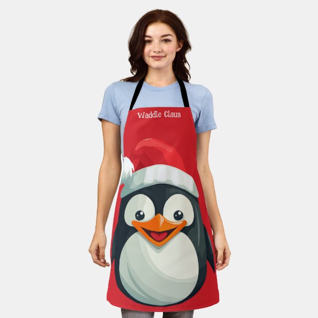 Waddle Claus Schürze (Getragen)