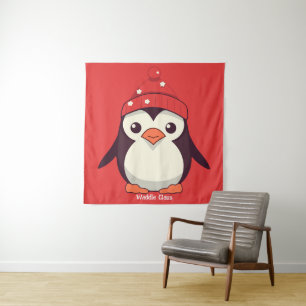 Waddle Claus Wandteppich