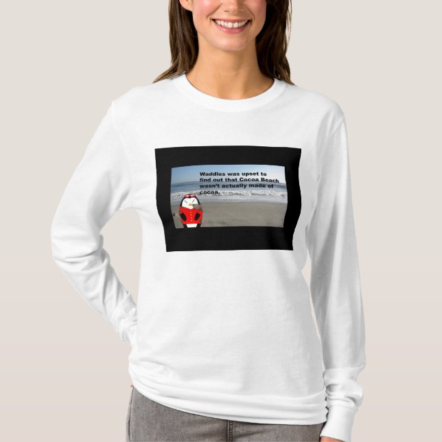 Waddles Cocoa Beach Longsleeve T - Shirt (Vorderseite)