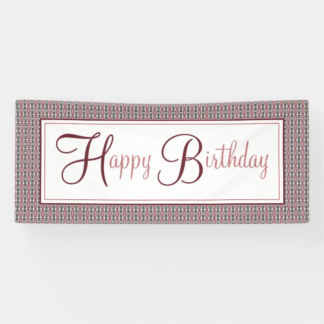 Wade Birthday Banner (Horizontal)