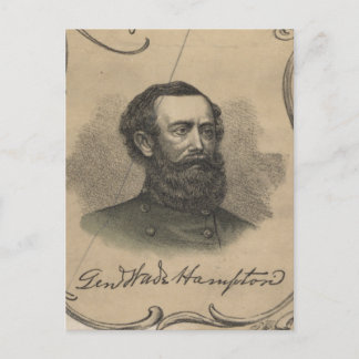 Wade Hampton III Postkarte