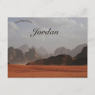 Wadi Rum Aqaba Jordan Postkarte