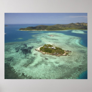 Wadigi Island, Mamanuca Islands, Fidschi Poster