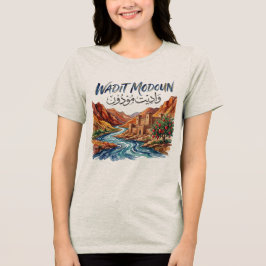Wadit Modoun Talherkunft Amazigh Tri-Blend Shirt