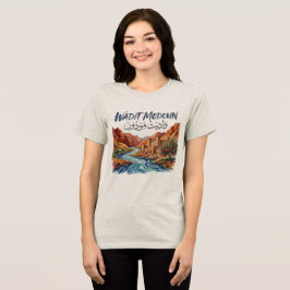 Wadit Modoun Talherkunft Amazigh Tri-Blend Shirt