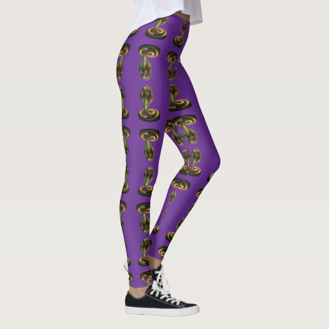 Wadjet – Ägyptische Schlangengöttin´6 Leggings (Rechts)