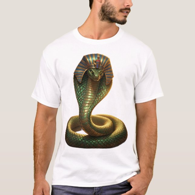 Wadjet – Ägyptische Schlangengöttin´6 T-Shirt (Vorderseite)
