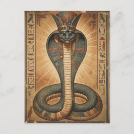 Wadjet – Ägyptische Schlangengöttin´7 Feiertagspostkarte