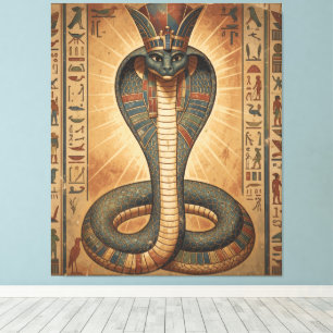 Wadjet – Ägyptische Schlangengöttin´7 Leinwanddruck